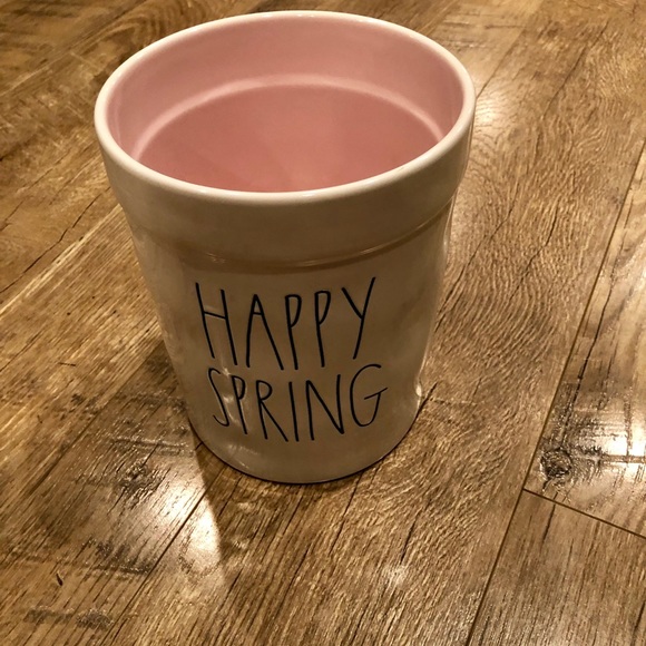Rae Dunn happy spring XL crock NWT - Picture 2 of 2